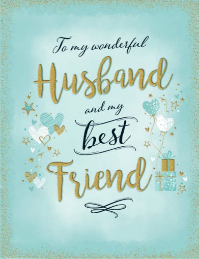 Picture of WONDERFUL HUSBAND BDAY CARD